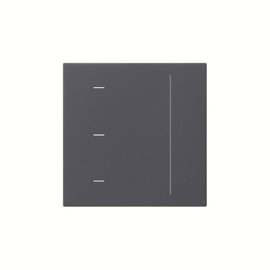 Gira 536528 S3000 TouchAufsatz System 55 Anthrazit