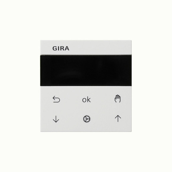 Gira 536603 S3000 Jal.-/Schaltuhr Display System 55 Reinweiß