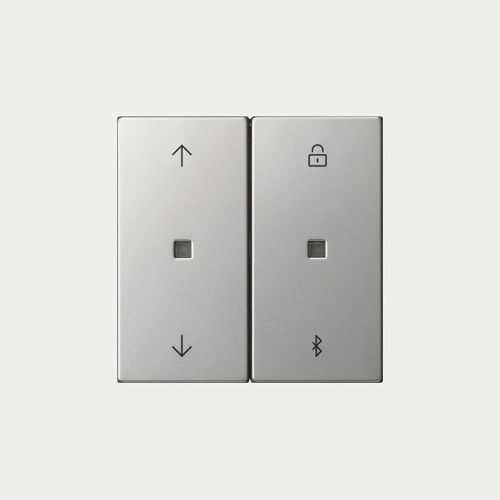 Gira 5367600 S3000 Jal.-/Schaltuhr Bluetooth Pfeile System 55 Edelstahl