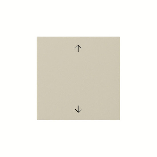 Gira 538901 Wippe 1-fach Pfeile System 55 Cremeweiß