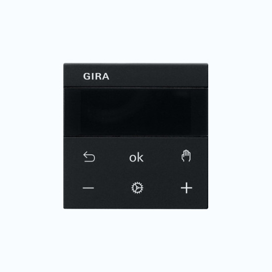 Gira 5393005 S3000 RTR Display System 55 Schwarz m