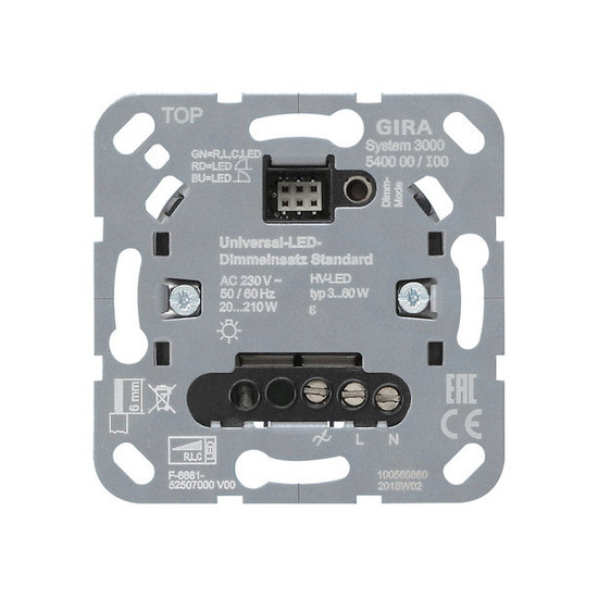 Gira 540000 S3000 Uni-LED-DimmEinsatz Standard Einsatz