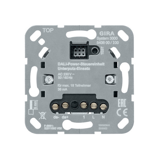Gira 540600 S3000 DALI Power-Steuereinheit UP-Einsatz Einsatz