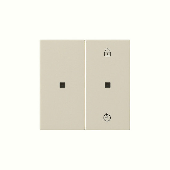 Gira 549301 Gira eNet Funk BedienAufsatz Memory System 55 Cremeweiß