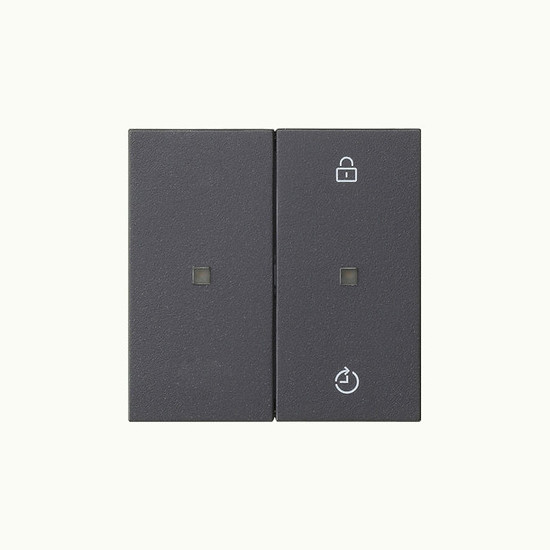 Gira 549328 Gira eNet Funk BedienAufsatz Memory System 55 Anthrazit