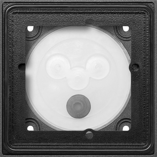 Gira 551100 Gehäuse flächenbündig 1-fach System 106