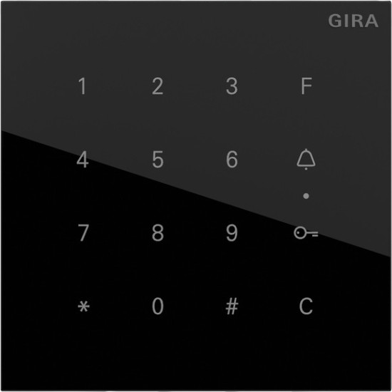 Gira 5550000 Gira Keyless In Codetastaturmodul System 106 G Schwarz