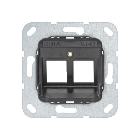Gira 560200 Modular-Jack-02 2-fach Tragring