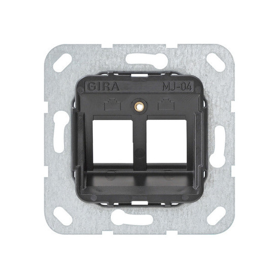 Gira 560400 Modular-Jack-04 2-fach Tragring