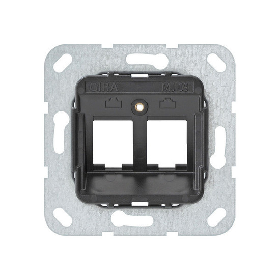 Gira 560900 Modular-Jack-09 2-fach Tragring