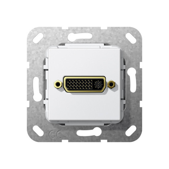 Gira 564503 DVI (24+5) K-poligeitsche Einsatz Reinweiß