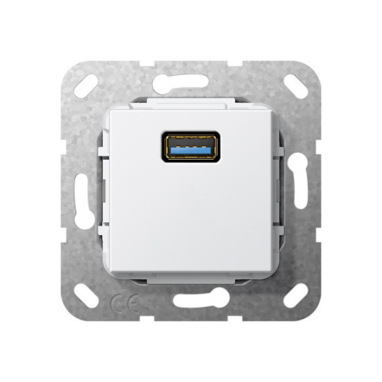 Gira 568203 USB 3.0 A Kpl. Einsatz Reinweiß