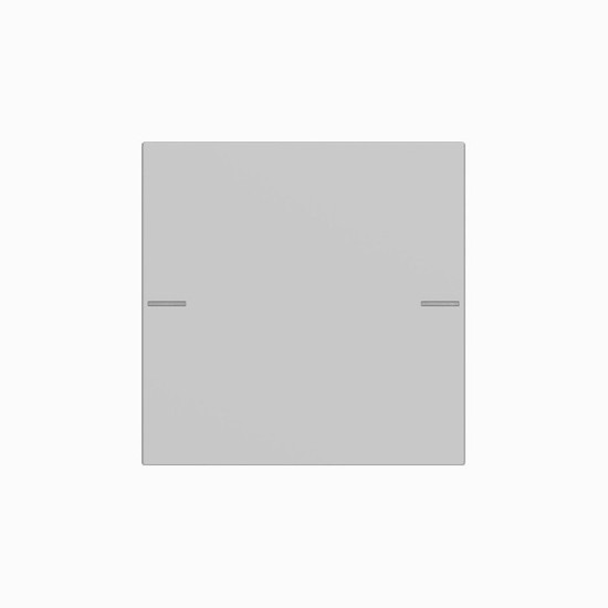 Gira 5751015 Wippenset 1-fach Tastsensensor 4.55 Grau m