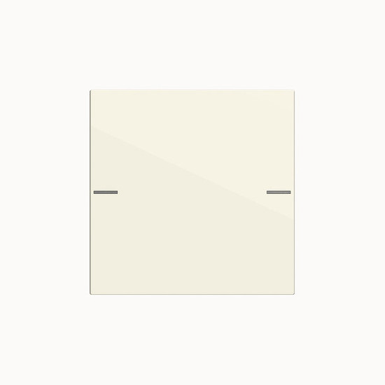 Gira 575101 Wippenset 1-fach Tastsensensor 4.55 Cremeweiß