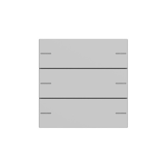 Gira 5753015 Wippenset 3-fach Tastsensensor 4.55 Grau m