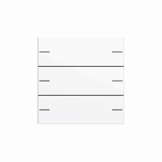 Gira 575303 Wippenset 3-fach Tastsensensor 4.55 Reinweiß