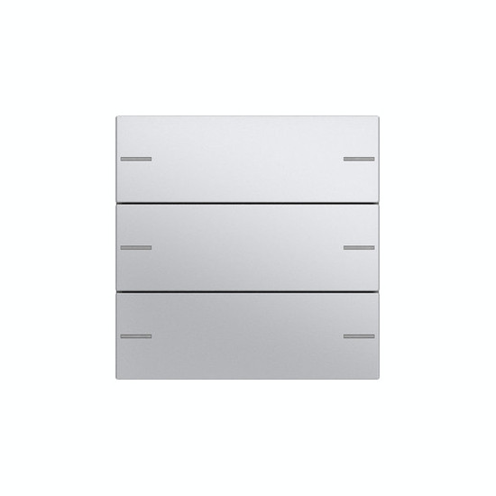 Gira 575326 Wippenset 3-fach Tastsensensor 4.55 F Alu
