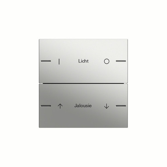 Gira 5762600 Wippenset 2-fach individuell Tastsensensor 4.55 Edelstahl