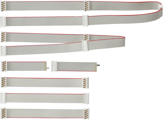 Gira 857400 Kabelset Aufputzgehäuse 2 x 2-fach/4-fach/5-fach System 106