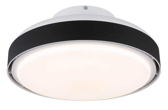 Globo Carney LED Deckenventilator 40W CCT Weiß Matt Fernbedienung Nachtlicht Memoryfunktion Ø45cm 03667S