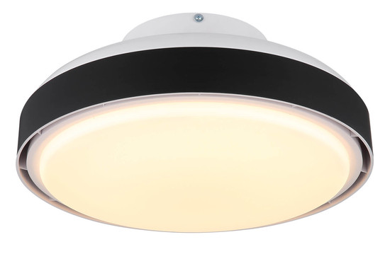 Globo Carney LED Deckenventilator 40W CCT Weiß Matt Fernbedienung Nachtlicht Memoryfunktion Ø45cm 03667S