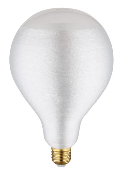 Globo Lampe E27 Leuchtmittel E27 4W Warmweiß Klar, Glas Ø13cm 11537