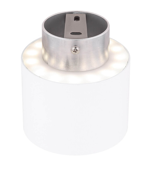 Globo Jenny LED Deckenleuchte 16W Warmweiß Weiß, Aluminium Ø14cm 12016W