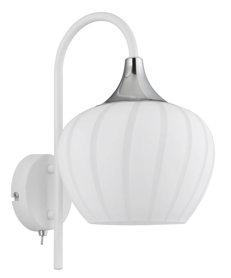 Globo Maxy E27 Wandleuchte 40W Weiß Matt, Metall Ø18cm 15548WW