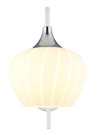 Globo Maxy E27 Wandleuchte 40W Weiß Matt, Metall Ø18cm 15548WW