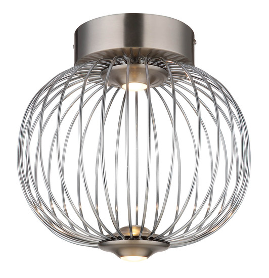 Globo Galway LED Deckenleuchte 15W Warmweiß Nickel Matt, Metall Memoryfunktion Ø30cm 15652DN