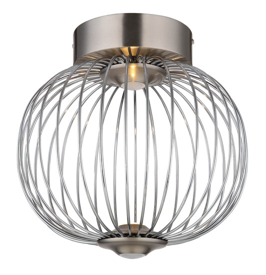 Globo Galway LED Deckenleuchte 15W Warmweiß Nickel Matt, Metall Memoryfunktion Ø30cm 15652DN