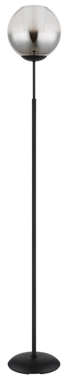 Globo Barry E27 Stehleuchte 40W Schwarz Matt, Metall Ø25cm 15749S