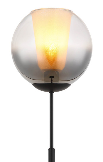 Globo Barry E27 Stehleuchte 40W Schwarz Matt, Metall Ø25cm 15749S