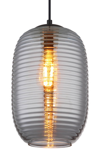 Globo Jefrey E27 Hängeleuchte 40W Schwarz Matt, Metall Ø20cm 15794H