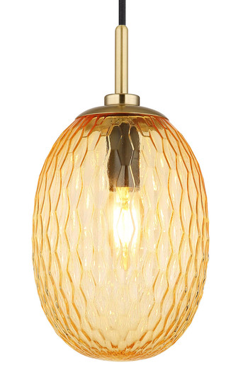 Globo Devin E14 Hängeleuchte 40W Goldfarben Matt, Metall Ø15cm 15899H