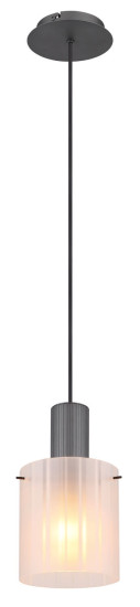 Globo Tulivar E27 Hängeleuchte 40W Grau Dunkel, Metall Ø18cm 15904HF