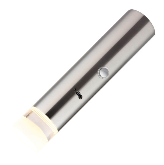 Globo Pelo LED Hängeleuchte 2W Warmweiß Nickel Matt, Metall Ø3,8cm 16060N