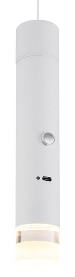 Globo Pelo LED Hängeleuchte 2W Warmweiß Weiß Matt, Metall Ø3,8cm 16060W
