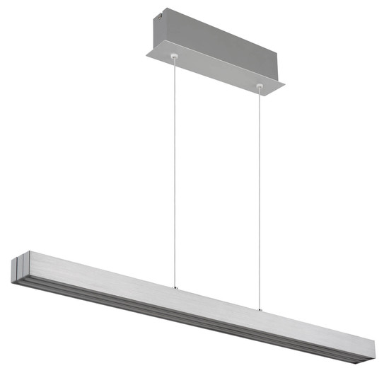 Globo Ethan LED Hängeleuchte 39W CCT Aluminium Gebürstet Memoryfunktion 150cm 17016A