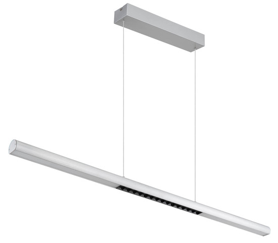 Globo Cody LED Hängeleuchte 24W Warmweiß Gebürstet, Aluminium 150cm 17018A