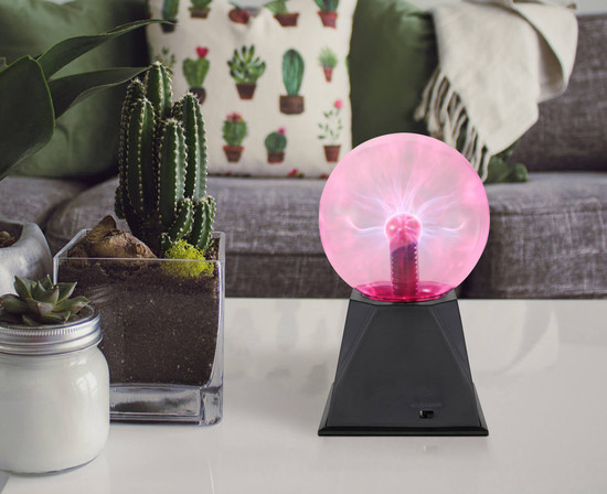 Globo Plasma Tischleuchte Schwarz Ø12,7cm 280110