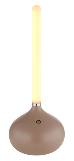 Globo Turner LED Tischleuchte 0,85W CCT IP44 Champagnerfarben Matt 24,3cm 28067CH