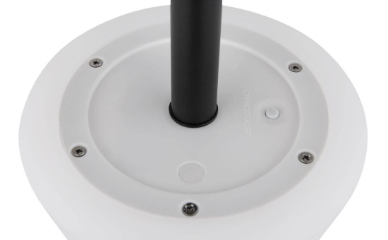 Globo Solarleuchte LED Solarleuchte 8-fach 0,1W Warmweiß IP44 Schwarz Matt, Metall Ø15cm 33894