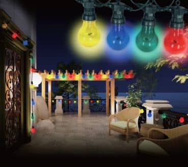 Globo 3400S Nirvana LED Lichterkette 4.5m Länge für Balkon und Garten