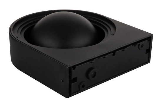 Globo Oko LED Außenleuchte 6,30W Warmweiß IP44 Schwarz Matt, Aluminium Druckguss 6,6cm 34322W