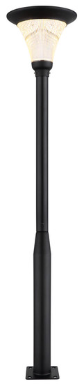 Globo Solarleuchte Aluminium Druckguss Grau, 1Xled LED Solarleuchte 8W CCT IP54 Grau Matt, Aluminium Druckguss Fernbedienung Ø42,3cm 36911
