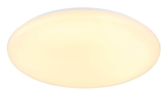 Globo Eclypse LED Deckenleuchte 24W Warmweiß Weiß, Metall Sparkle-Dekor Ø49,5cm 41261-24