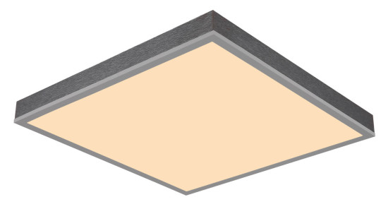 Globo Doro LED Deckenleuchte 24W Warmweiß Silberfarben, Aluminium 6,5cm 416080AD2