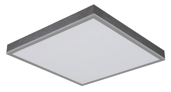 Globo Doro LED Deckenleuchte 24W Warmweiß Silberfarben, Aluminium 6,5cm 416080AD2