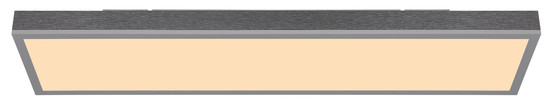 Globo Doro LED Deckenleuchte 24W Warmweiß Silberfarben, Aluminium 6,5cm 416080AD4